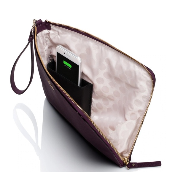 Kate Spade Everpurse Quentin Mahogany Wristlet - Picture 2 of 16